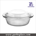 Hoher Borosilikat-hitzebeständiger Pyrex-Glas-Kochtopf (GB13G13240)